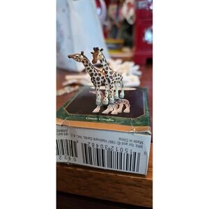 Hallmark Keepsake Ornament Gentle Giraffes Miniature Noahs Ark 1997 1.5in